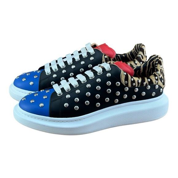 Alexander McQueen Other - McQueen Alexander Men's Oversized Sneaker 'Studded Leopard' Size 15D|48 …